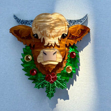 Load image into Gallery viewer, Preorder Henry the Christmas Coo Brooch