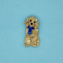 Load image into Gallery viewer, Apricot Cavoodle Brooch