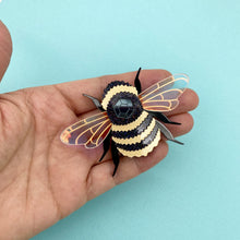 Load image into Gallery viewer, Bernadette Bee brooch