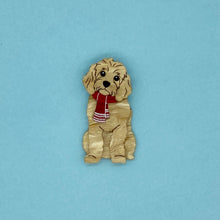 Load image into Gallery viewer, Apricot Cavoodle Brooch
