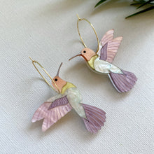 Load image into Gallery viewer, Hermione the Hummingbird earrings - Limited