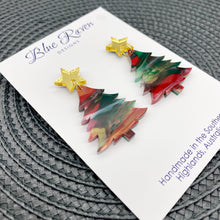 Load image into Gallery viewer, Christmas Tree Earrings