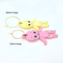 Load image into Gallery viewer, Kewpie Doll earrings