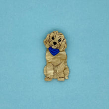 Load image into Gallery viewer, Apricot Cavoodle Brooch