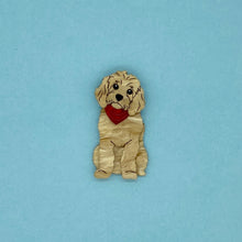 Load image into Gallery viewer, Apricot Cavoodle Brooch