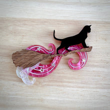 Load image into Gallery viewer, Salem of the Sky Brooch - Pink