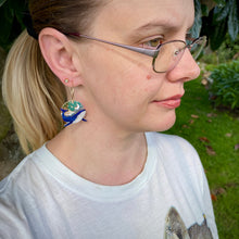 Load image into Gallery viewer, Midnight Whale Earrings
