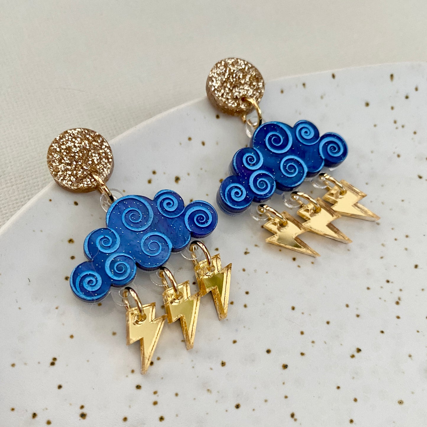 Storm Cloud Earrings