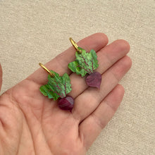 Load image into Gallery viewer, Betroot Earrings