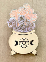 Load image into Gallery viewer, SECONDS Witches Cauldron Brooch