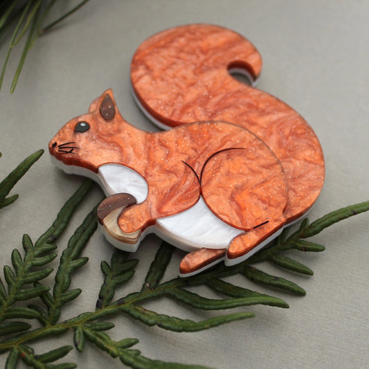 Preorder Snuffles the Squirrel Brooch