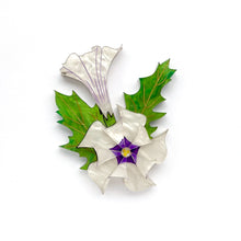 Load image into Gallery viewer, Preorder Jimsonweed Brooch