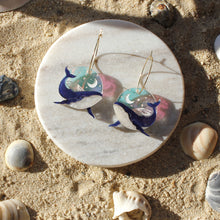Load image into Gallery viewer, Midnight Whale Earrings