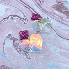 Load image into Gallery viewer, 'Lover' Heart Earrings
