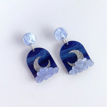 Load image into Gallery viewer, Night Sky arch earrings