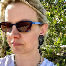 Load image into Gallery viewer, Angel Wing Statement Studs - Galaxy