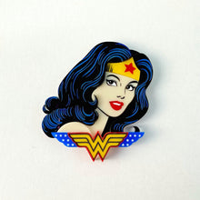Load image into Gallery viewer, Wonder Woman brooch *SECONDS*