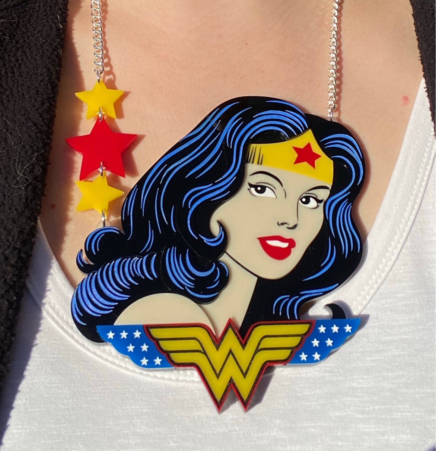 Wonder Woman Statement Necklace