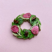 Load image into Gallery viewer, Season&#39;s Greetings brooch
