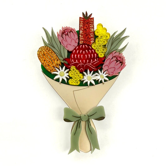 Preorder Bush Bouquet Brooch