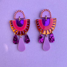 Load image into Gallery viewer, Aurora Arch Earrings - Sunset

