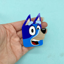Load image into Gallery viewer, SAMPLE Bluey brooch
