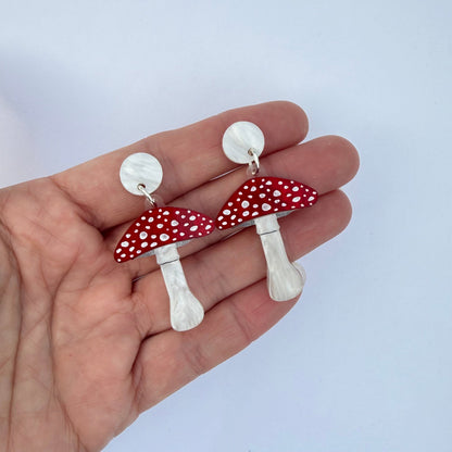 Preorder Forest Fungi Earrings