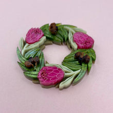 Load image into Gallery viewer, Season&#39;s Greetings brooch
