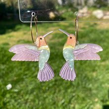 Load image into Gallery viewer, Hermione the Hummingbird earrings - Limited
