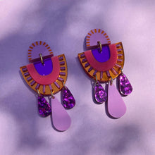Load image into Gallery viewer, Aurora Arch Earrings - Sunset
