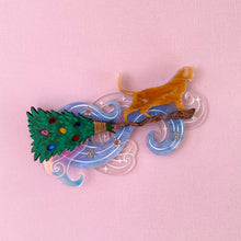 Load image into Gallery viewer, Festive Salem of the Sky brooch
