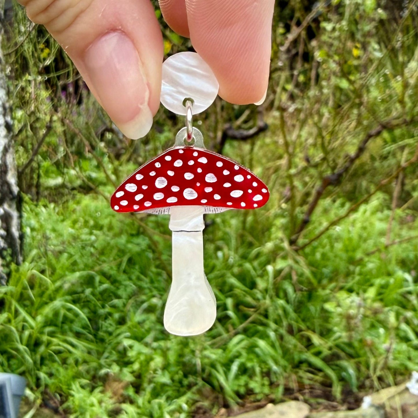 Preorder Forest Fungi Earrings