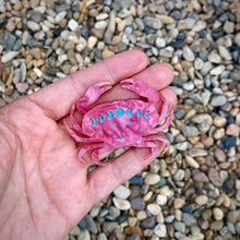 Load image into Gallery viewer, Lunar Pink Crab Brooch
