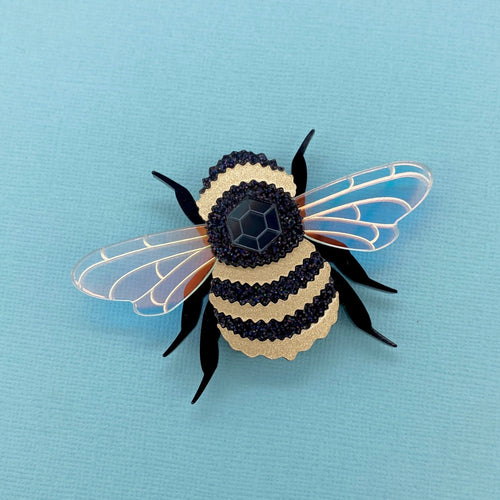 Brooches Blue Raven Designs Acrylic Jewellery