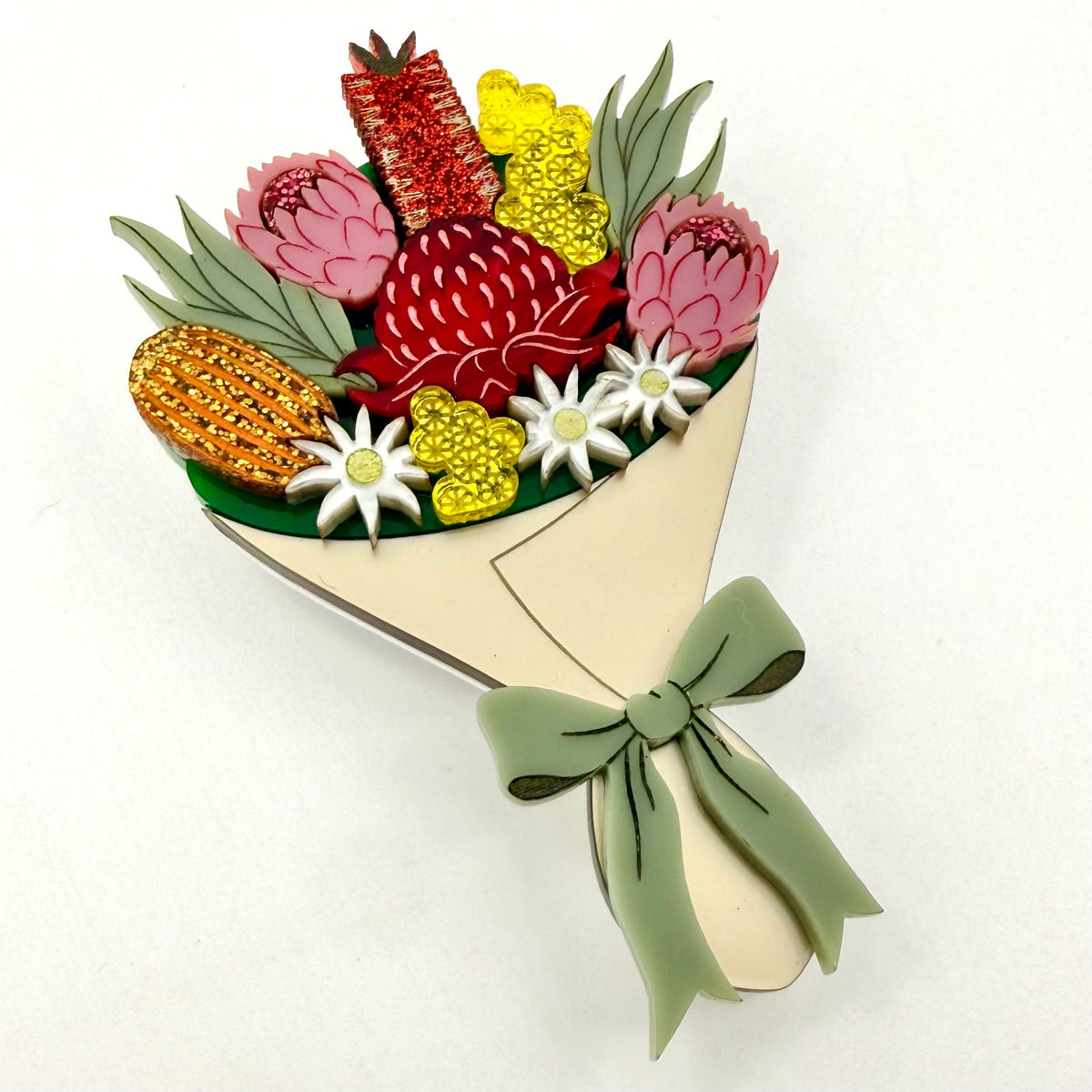Preorder Bush Bouquet Brooch