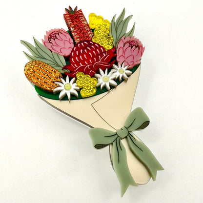 Preorder Bush Bouquet Brooch