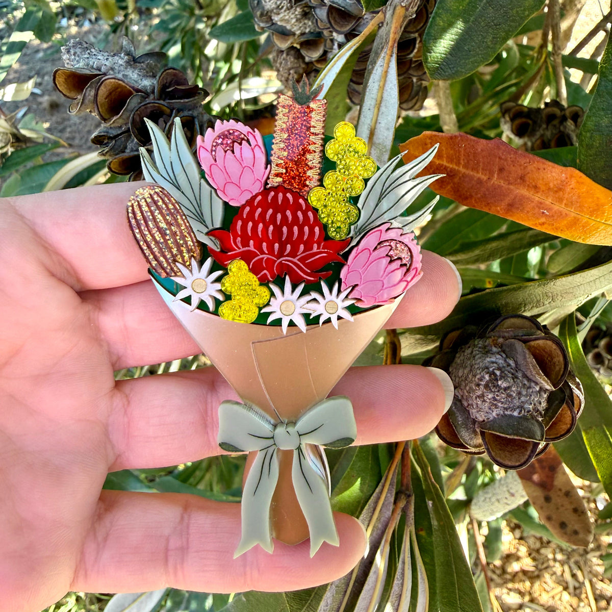 Preorder Bush Bouquet Brooch