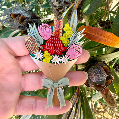Preorder Bush Bouquet Brooch