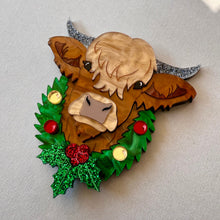 Load image into Gallery viewer, Preorder Henry the Christmas Coo Brooch
