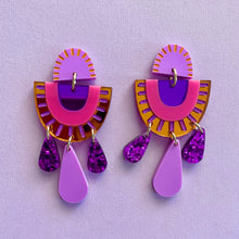 Load image into Gallery viewer, Aurora Arch Earrings - Sunset
