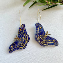 Load image into Gallery viewer, Mystic Moth earrings
