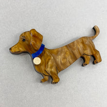 Load image into Gallery viewer, Denise the Red Dachshund Brooch
