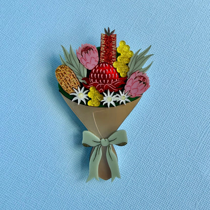 Preorder Bush Bouquet Brooch