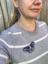 Load image into Gallery viewer, Mystic Moth earrings
