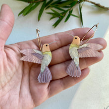 Load image into Gallery viewer, Hermione the Hummingbird earrings - Limited
