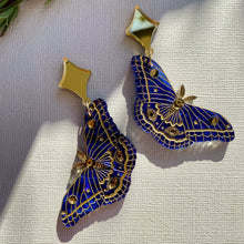 Load image into Gallery viewer, Mystic Moth earrings

