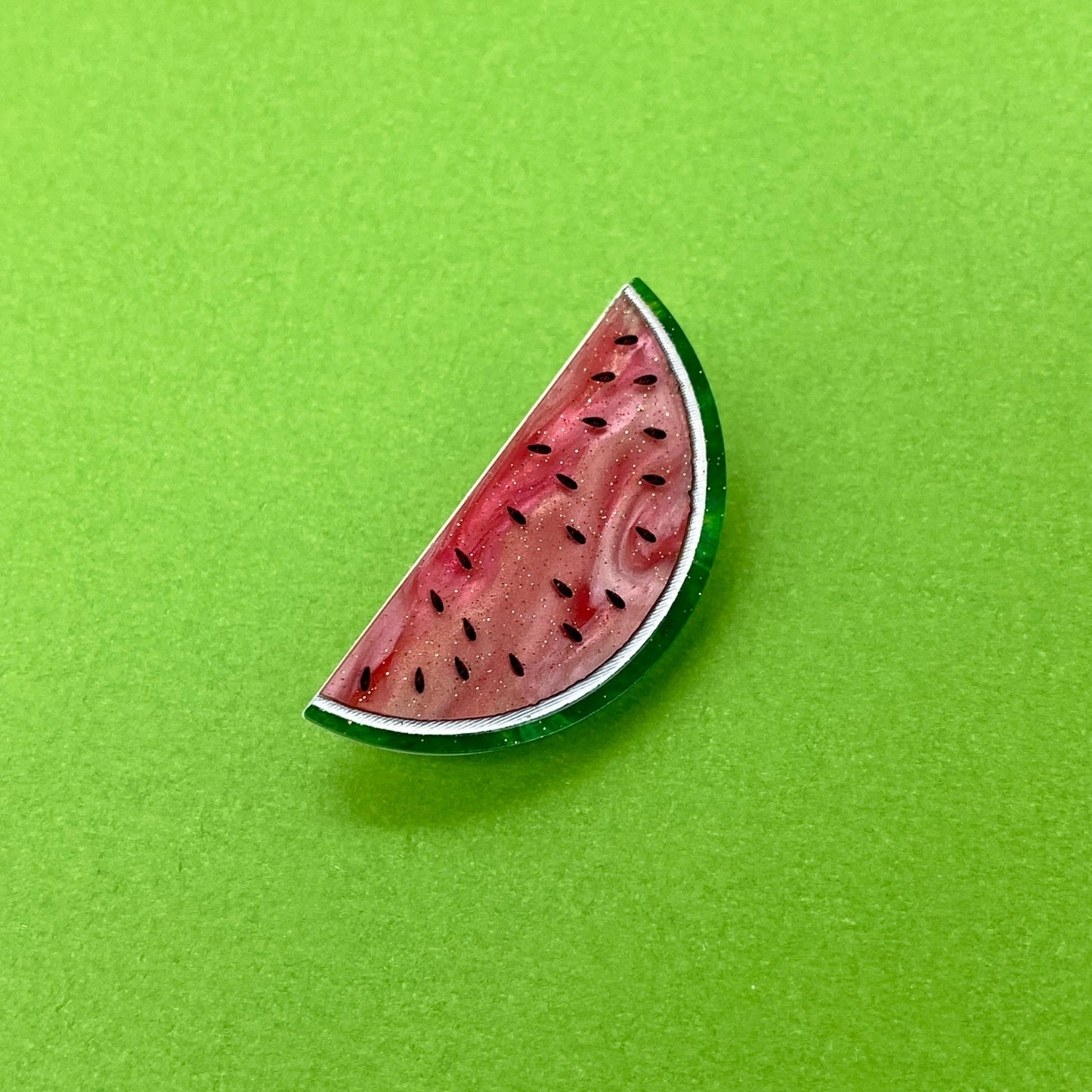 Watermelon Brooch