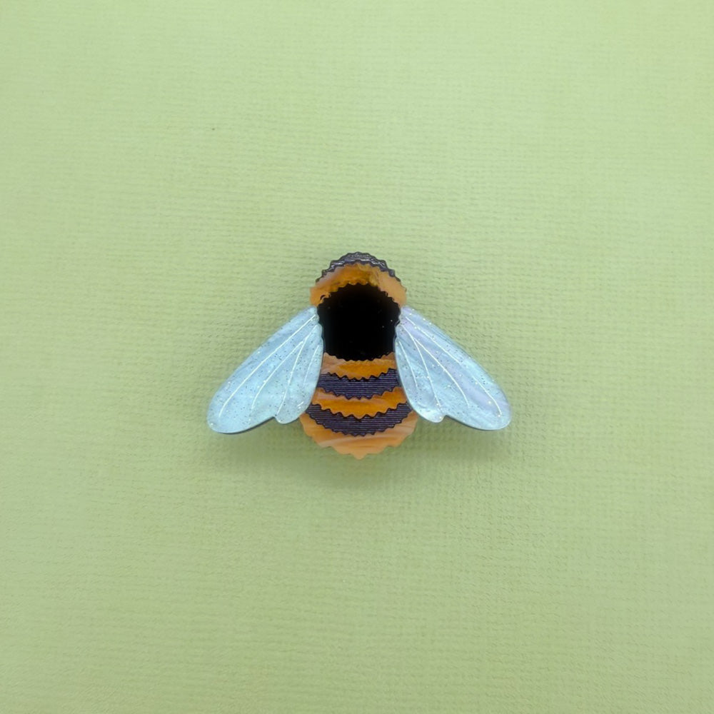 Honey Bee Mini Brooch