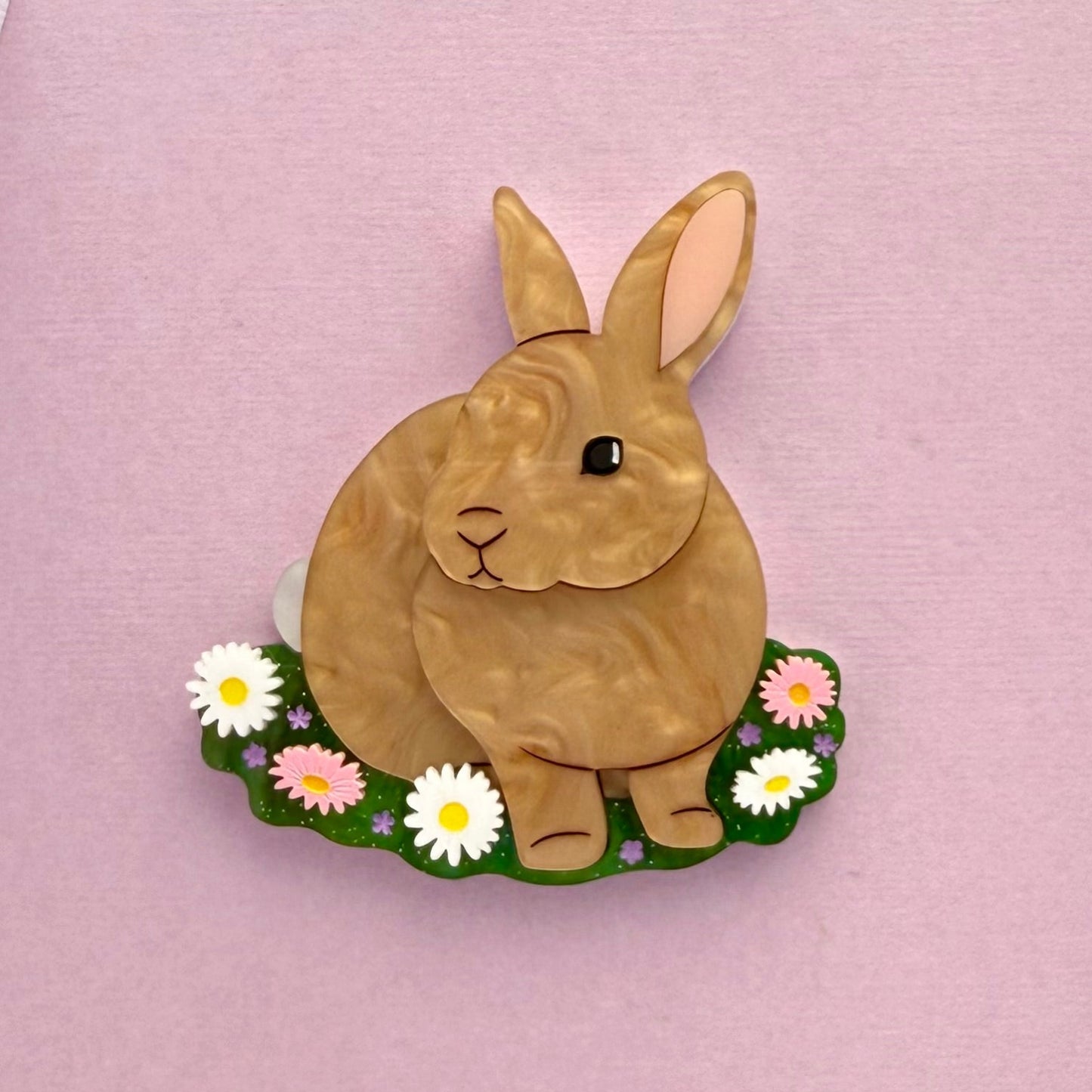 Preorder Fiona the Fawn Bunny Brooch