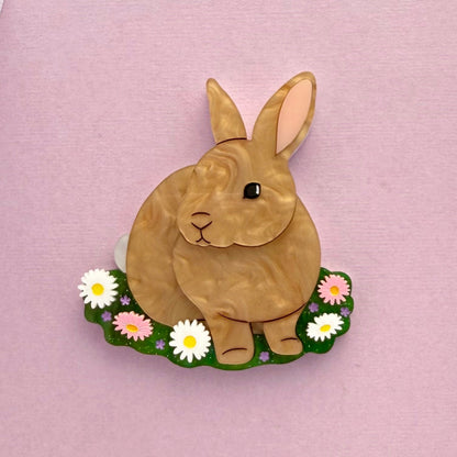 Preorder Fiona the Fawn Bunny Brooch